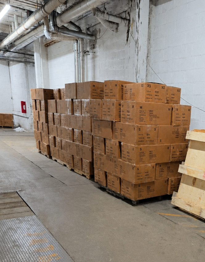 Interior warehouse