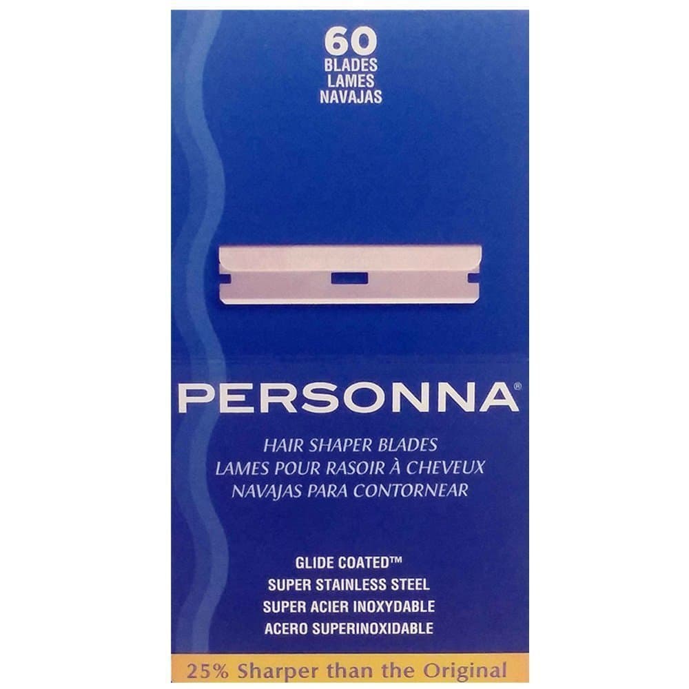 Personna Hair Shaper Blades, 60ct
